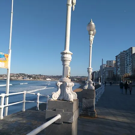 Iradri, Apartamento Playa Gijón Zewnętrze zdjęcie